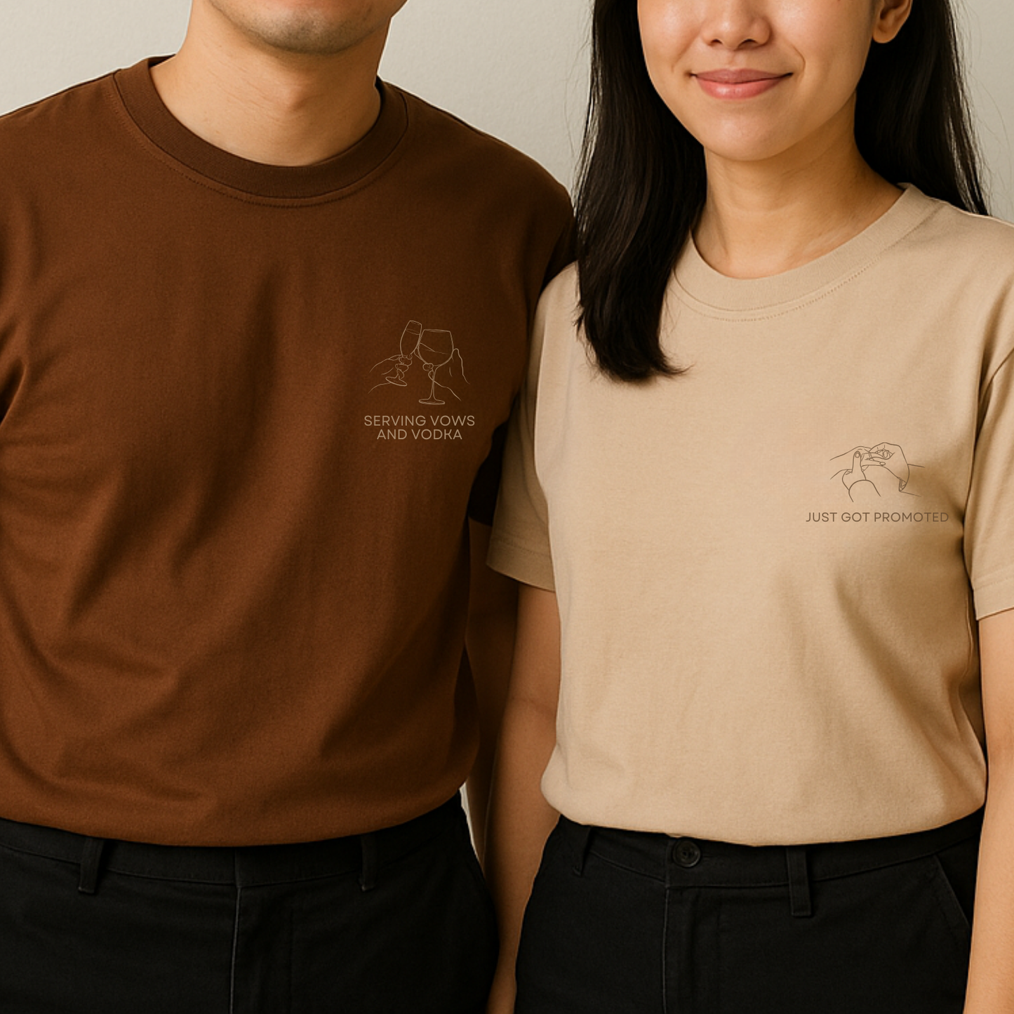 Matching Oversized Tees (10% off 2 items or more)