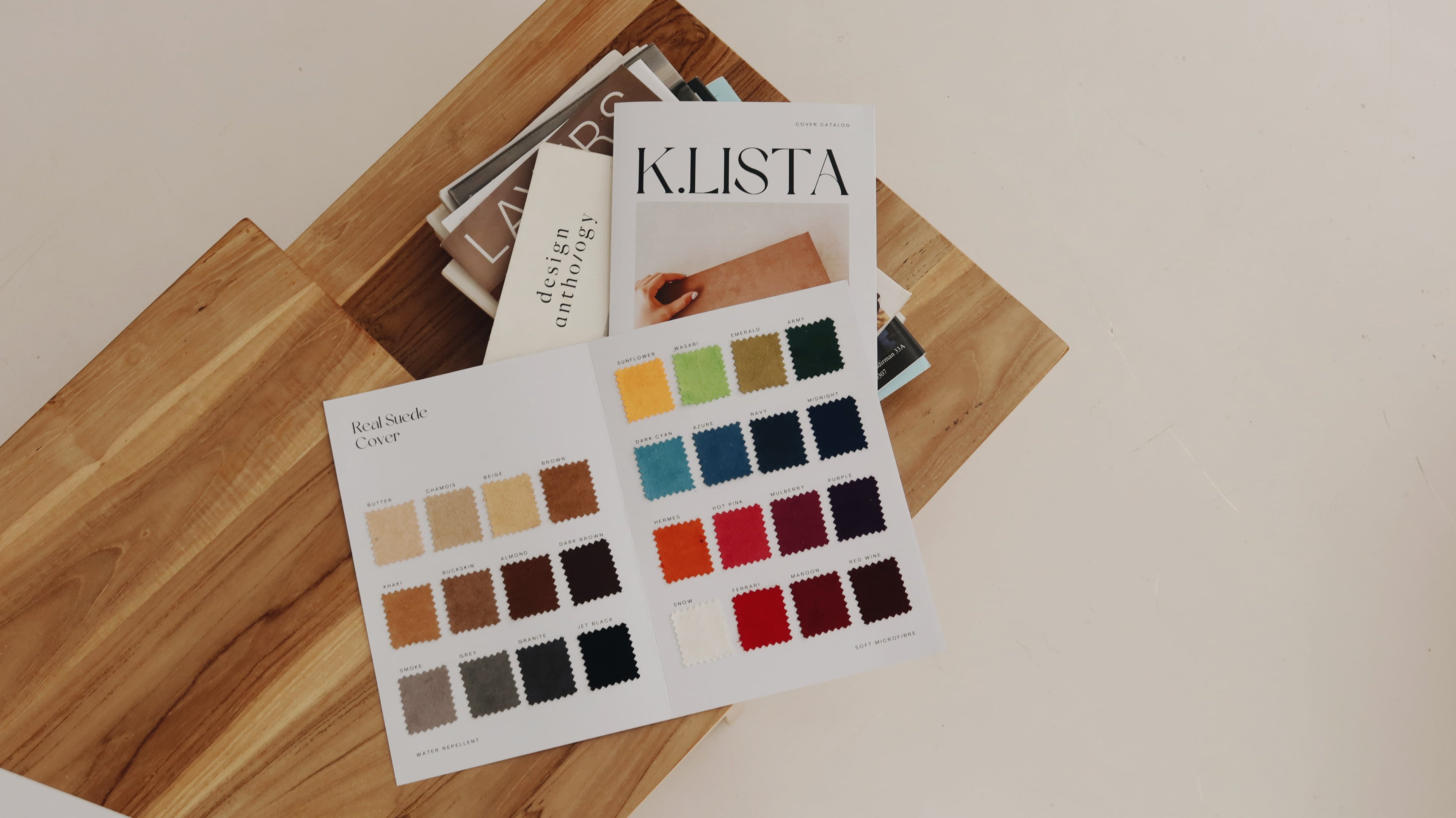 K.LISTA Cover Color Catalogue