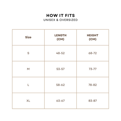 Matching Oversized Tees (10% off 2 items or more)